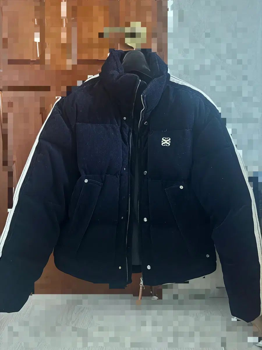 セター コーデュロイ ショートダウン ネイビー