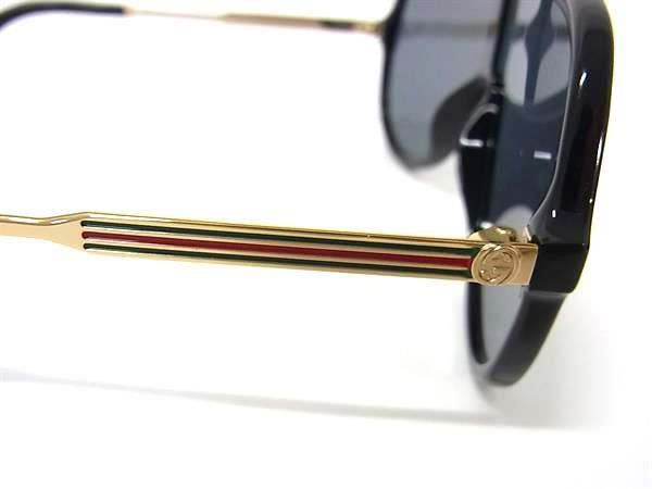 GUCCI グッチ サングラス シェリーライン GG0199S ブラック クリア