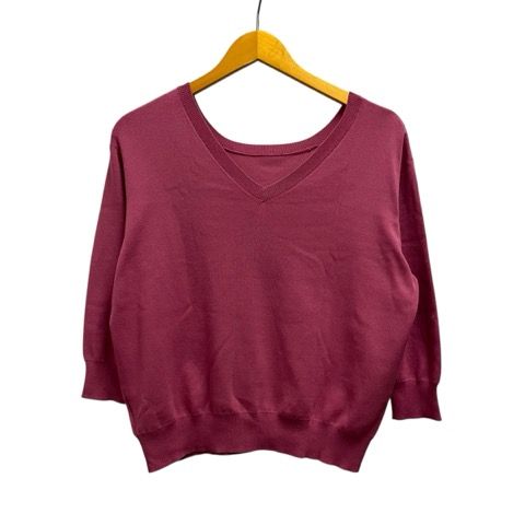 Na　美品！ルシェル ブルー　JK 36 LE CIEL BLEU（ルシェルブルー）の「Vneck Knit Cardigan（ニット