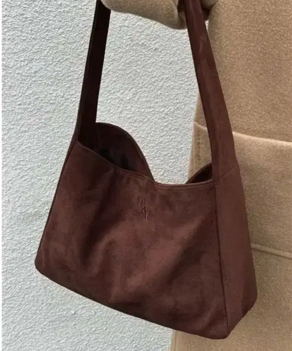 MUCU AND EBONY コンフィHOBO BAG ショルダーバッグ スウェード DARK チョコ