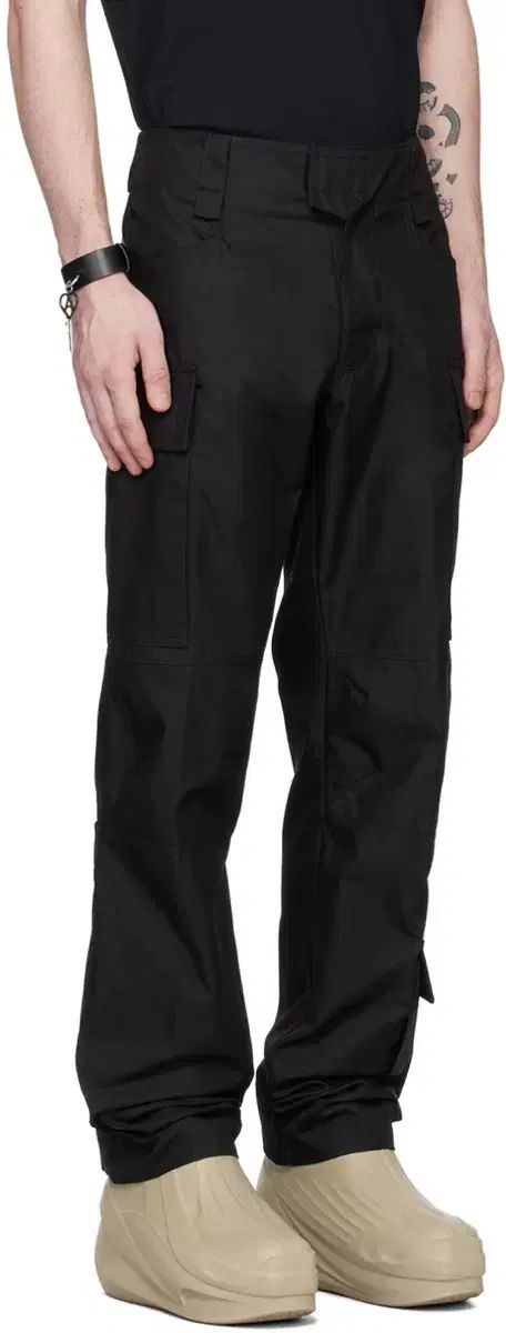 1017 ALYX 9 SM ブラック バックル タクティカル カーゴ パンツ 46