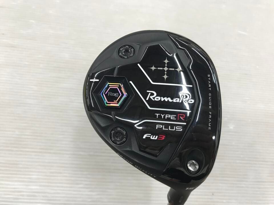 ロマロ Ray TYPE R PLUS 2025 15度 LEXIA FL 6 Sフレックス フェアウェイウッド