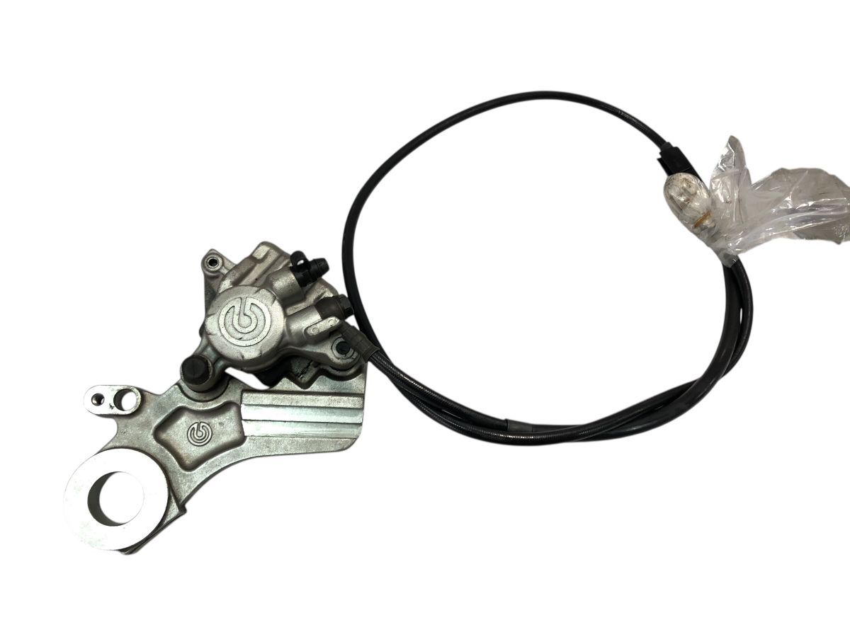 KTM 690デュークR DUKE 2013- リアブレーキ キャリパー サポート付 ブレンボ 削れ割れ無し 補修 流用にも 2830-M 9483