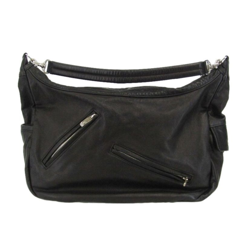 Porter Classic ポータークラシック ショルダーバッグ レザー ニュートンショルダー RIDERS LEATHER NEWTON ブラック 黒