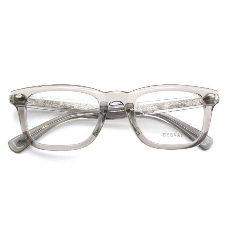 ♥ EYEVAN アイヴァン メガネフレーム Walker 日本製 ウォーカー スクエア SGR スティールグレー