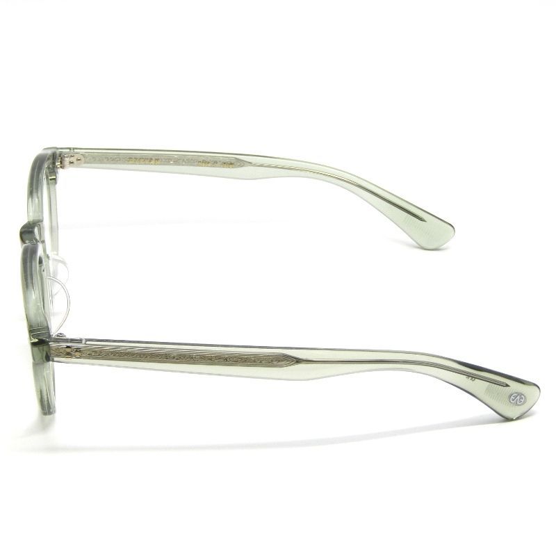 未使用 EYEVAN アイヴァン メガネフレーム Shelton 47 日本製 シェルトン ホーンリム MSGN モスグリーン 65009476 未使用 EYEVAN アイヴァン メガネフレーム Shelton 47 日本製