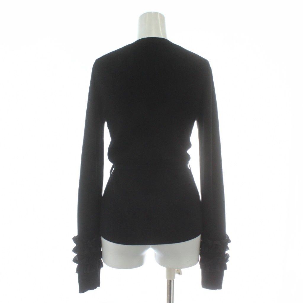 ニナリッチ NINA RICCI カーディガン ニット ウール 長袖 Vネック 袖  