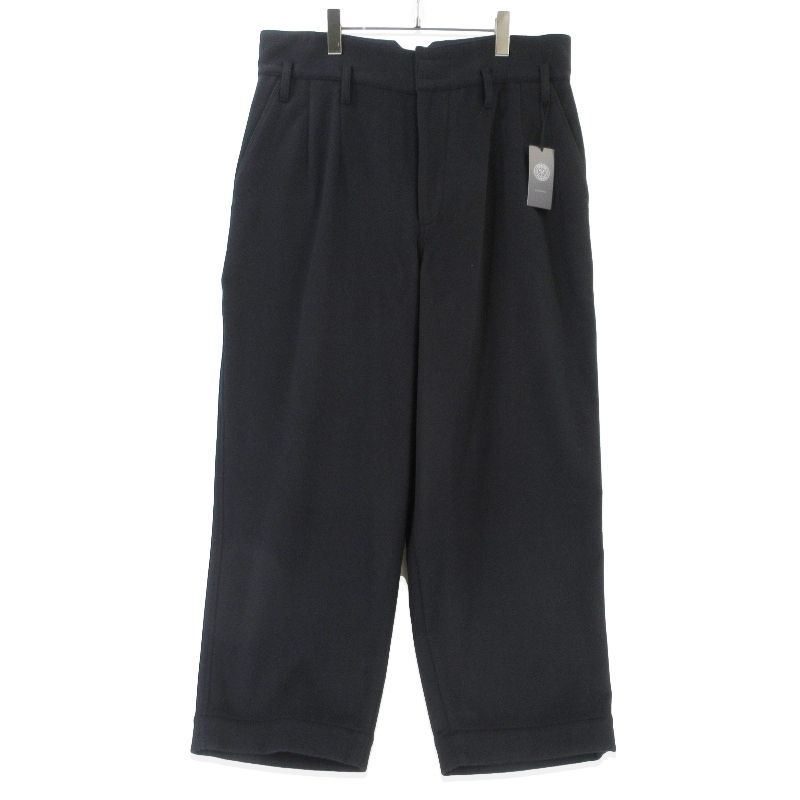 ♥ Porter Classic ポータークラシック カシミヤ クラシック パンツ PC-025-3563 PANTS ブラック 黒 XL