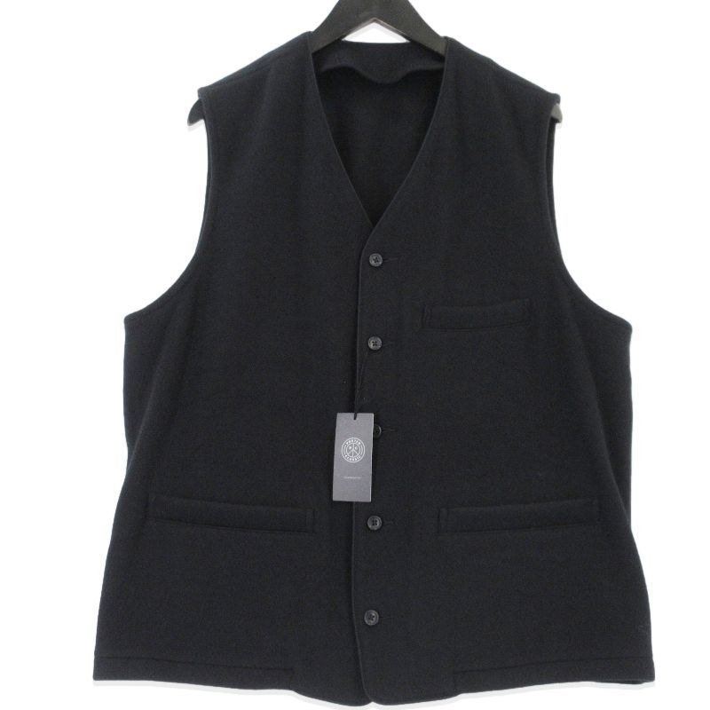 ♥ Porter Classic ポータークラシック カシミヤ クラシック ベスト PC-025-3562 VEST ブラック 黒 XL
