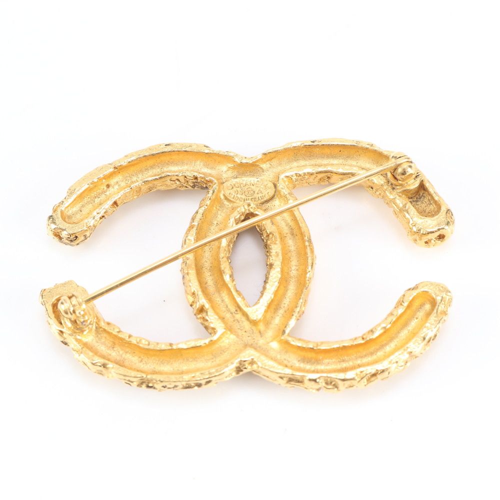 美品 ヴィンテージ シャネル 93A 溶岩 唐草 ココマーク アクセサリー