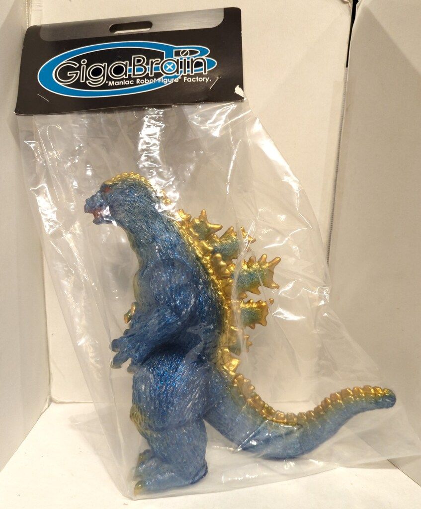 ギガブレイン キングコング対ゴジラ キンゴジ 青クリア成型 金塗装 SF 81