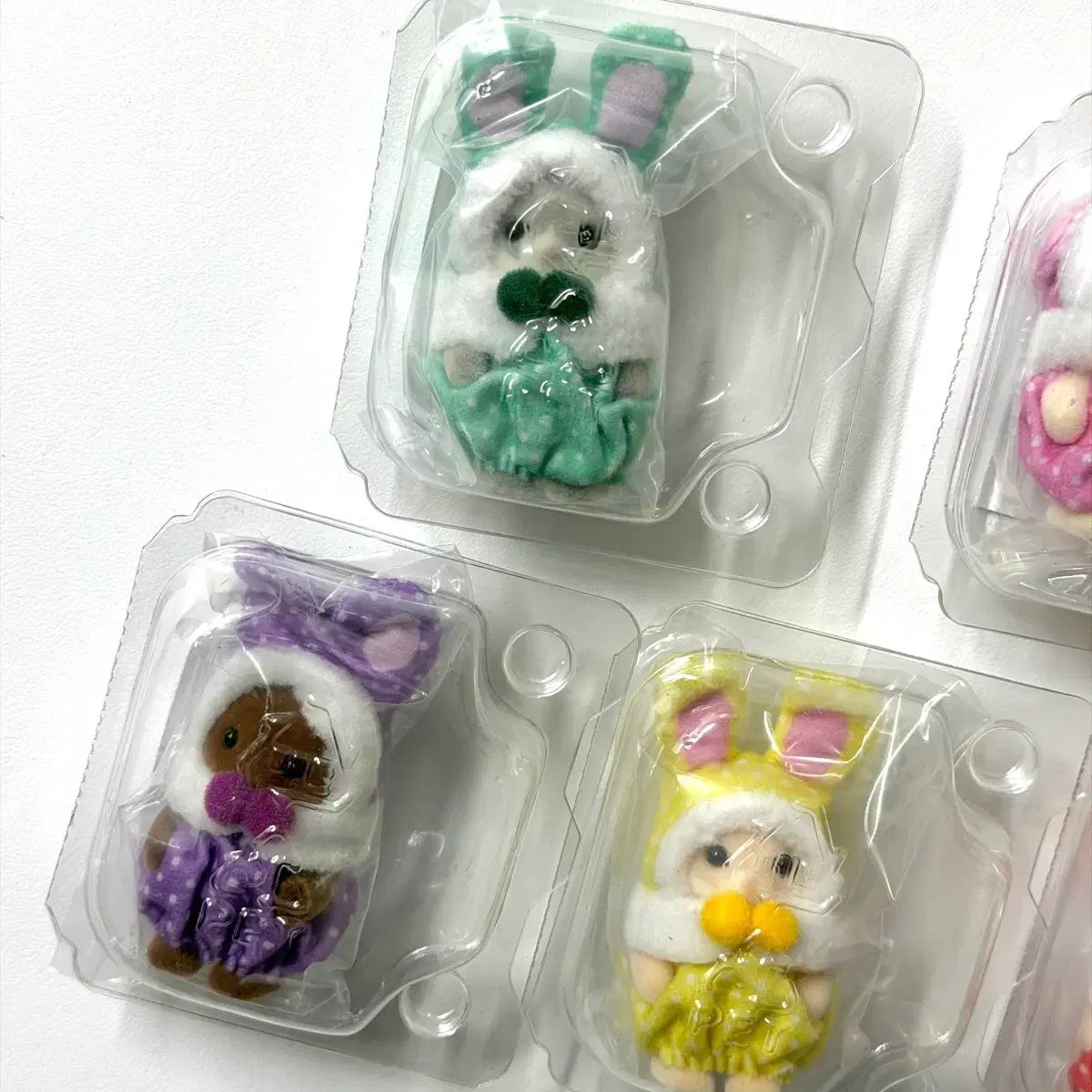 シルバニア 40周年 クージー カラフル うさぎ セット