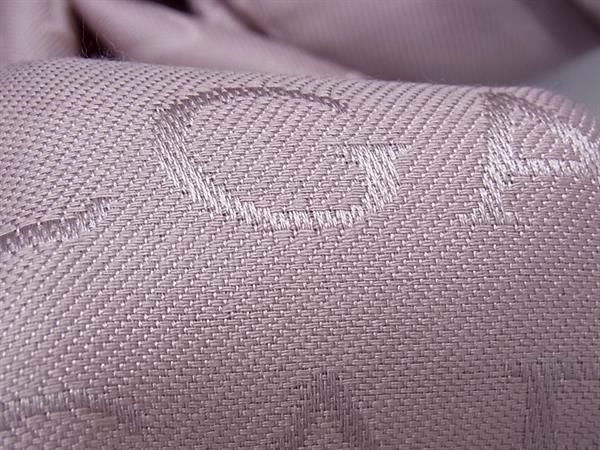 BVLGARI ブルガリ ストール ロゴマニア ライトベージュ シルク60％ ウール40％ レディース