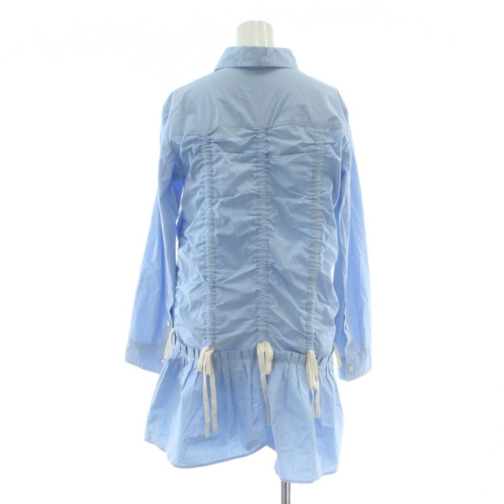 ルイヴィトン LOUIS VUITTON 旧タグ シャツワンピース 長袖 ひざ丈  