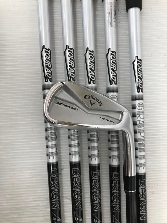 キャロウェイ X FORGED STAR 2025 ツアーAD AD-85 Sフレックス アイアンセット ゴルフドゥ 大宮丸ヶ崎店