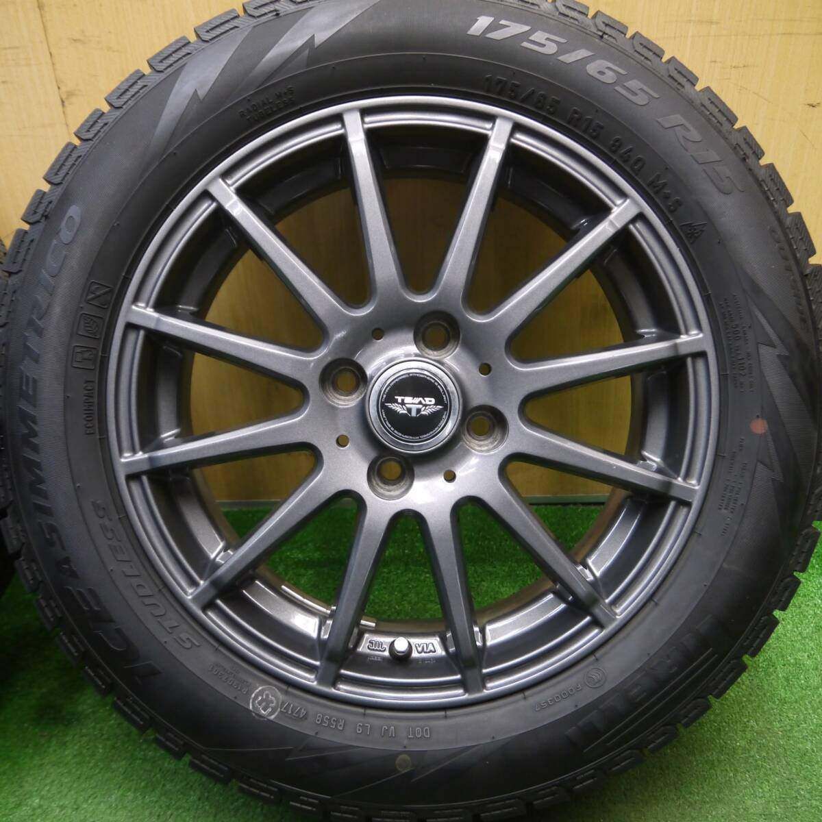 バリ溝！9.5分☆ボルボ バリ溝 ミシュラン 195/65R15 X-ICE XI3 4本