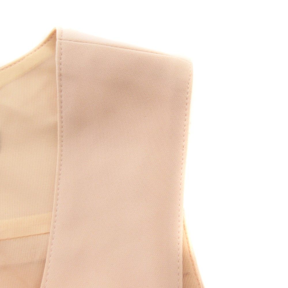 ルネ Rene ベーシック basic ノースリーブワンピース ひざ丈 フレア