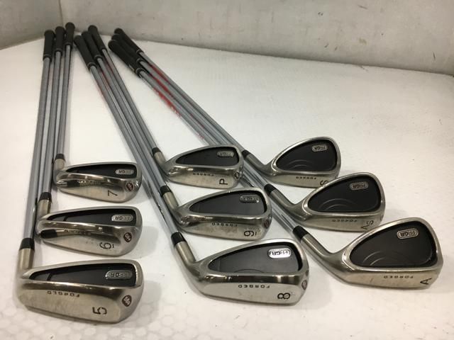 ゴルフクラブ 9本セット プロギア egg フォージドアイアン 2010 NSプロ MODUS 3 115 WEDGE 5～9.P.A.AS.S