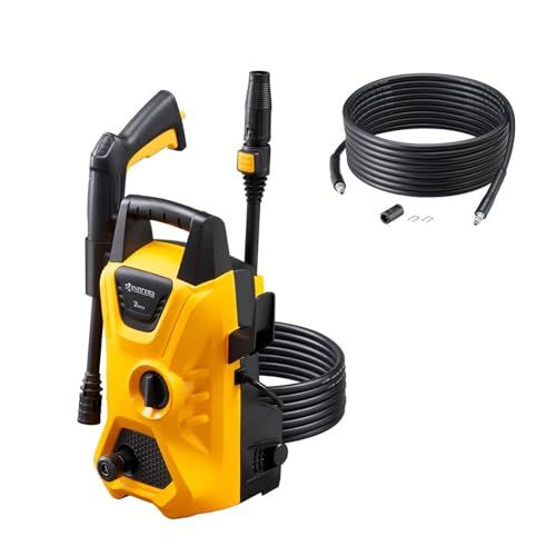 迅速に発送 京セラ Kyocera 旧リョービ 高圧洗浄機 AJP 1430 SP 668400 B イエロー 高圧ホース6ｍ 延長高圧ホース8ｍで14 mの広範囲をカバー 小さくてもパワフルな洗浄力 ガンとホース類はワンタッチ接続 ノズルや 54 cefd 75