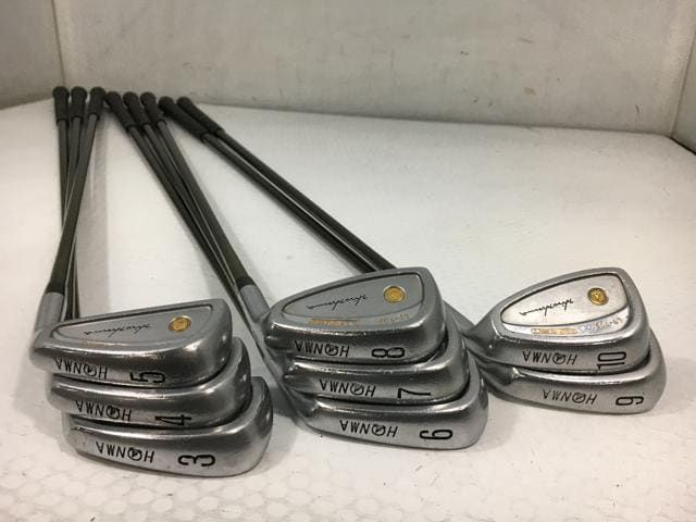 ゴルフクラブ 8本セット ホンマ LB-708 H-F キャビティ スーパーフェライトカーボン4 Sライト 3～10