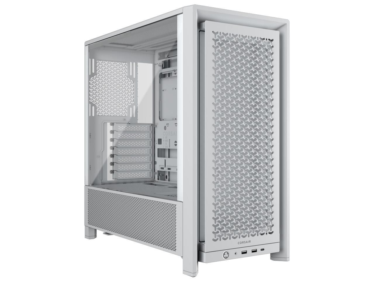 コルセア ミドルタワー型PCケース FRAME 4000 D Performance Mid Tower White
