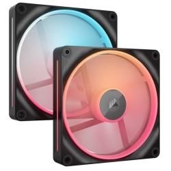 コルセア PCケースファン iCUE LINK LX 140-R RGB Dual Fans Reverse Starter Kit