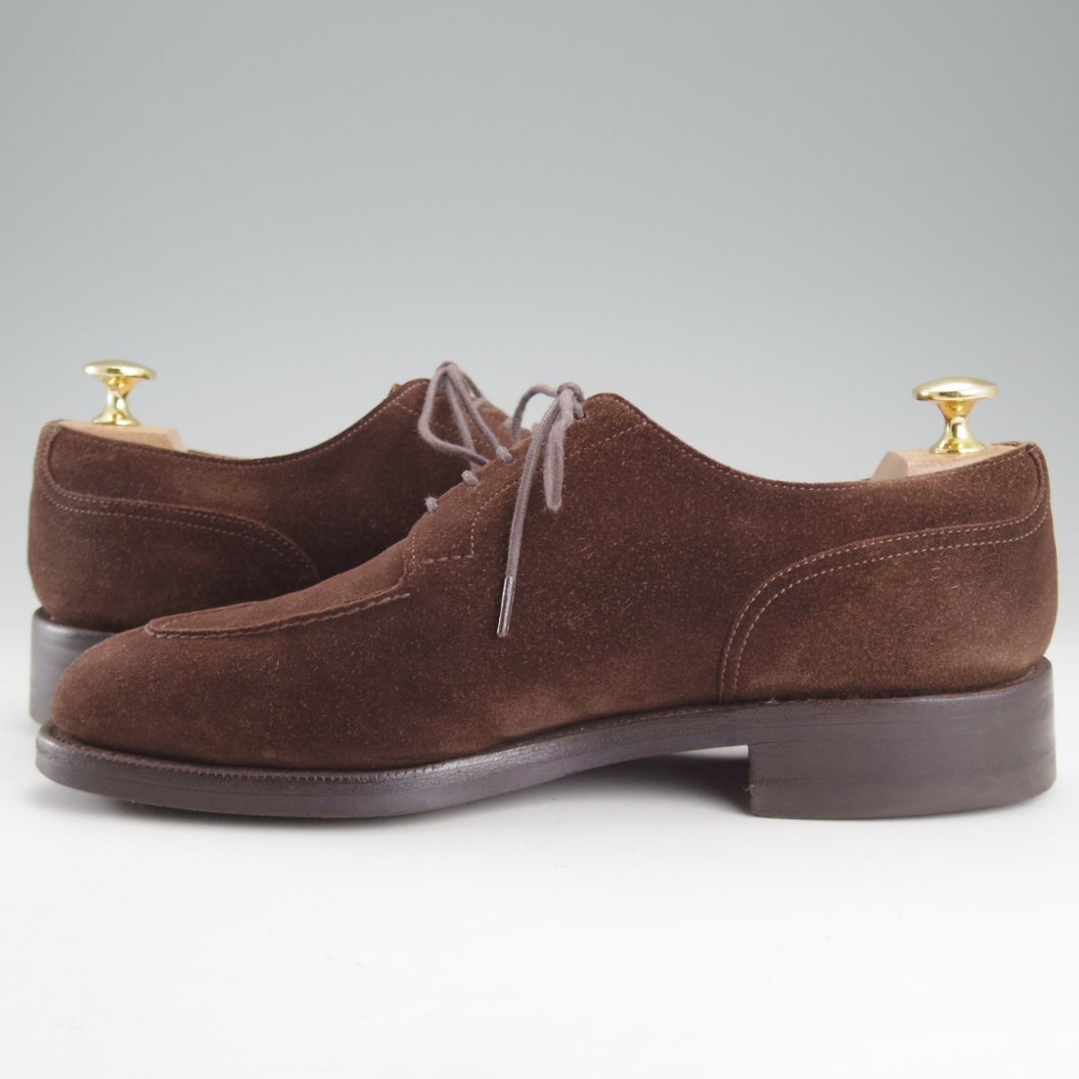 DOVER|ドーバー|32ラスト スキンステッチ|Uチップ|スエード|濃茶|EDWARD