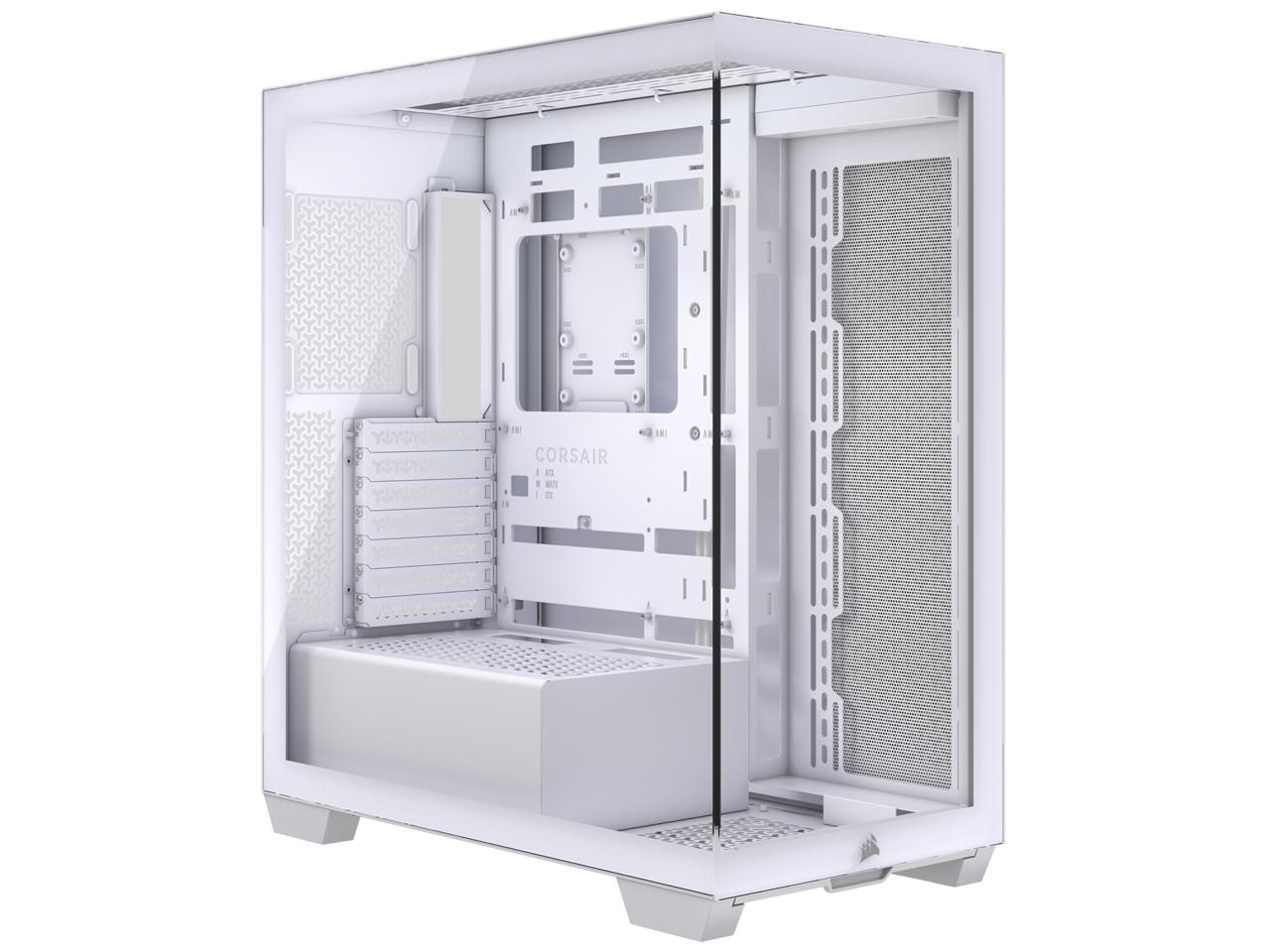 コルセア ミドルタワー型PCケース 3500 X Tempered Glass Mid-Tower -White-