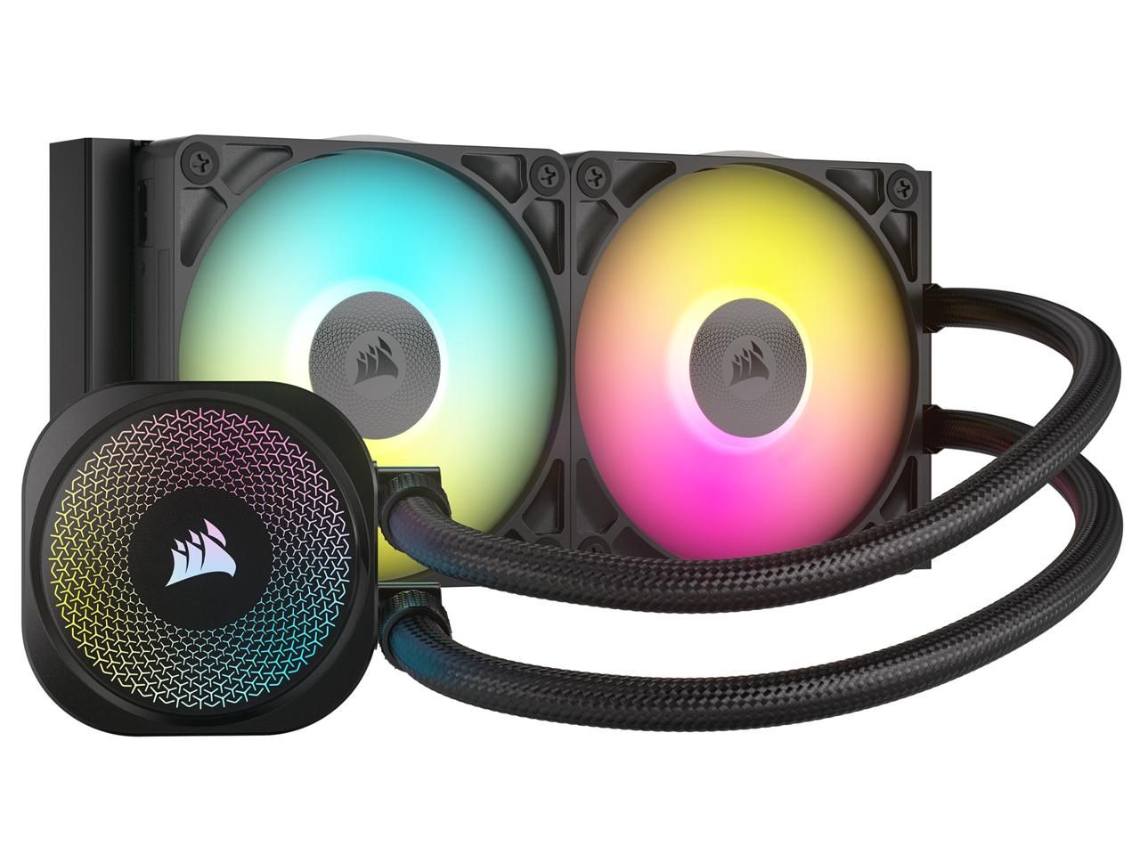 コルセア 簡易水冷CPUクーラー iCUE LINK TITAN 240 RX RGB