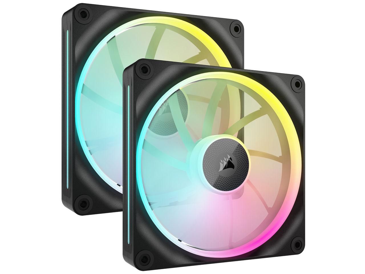 コルセア PCケースファン iCUE LINK LX 140 RGB Dual Fans Starter Kit