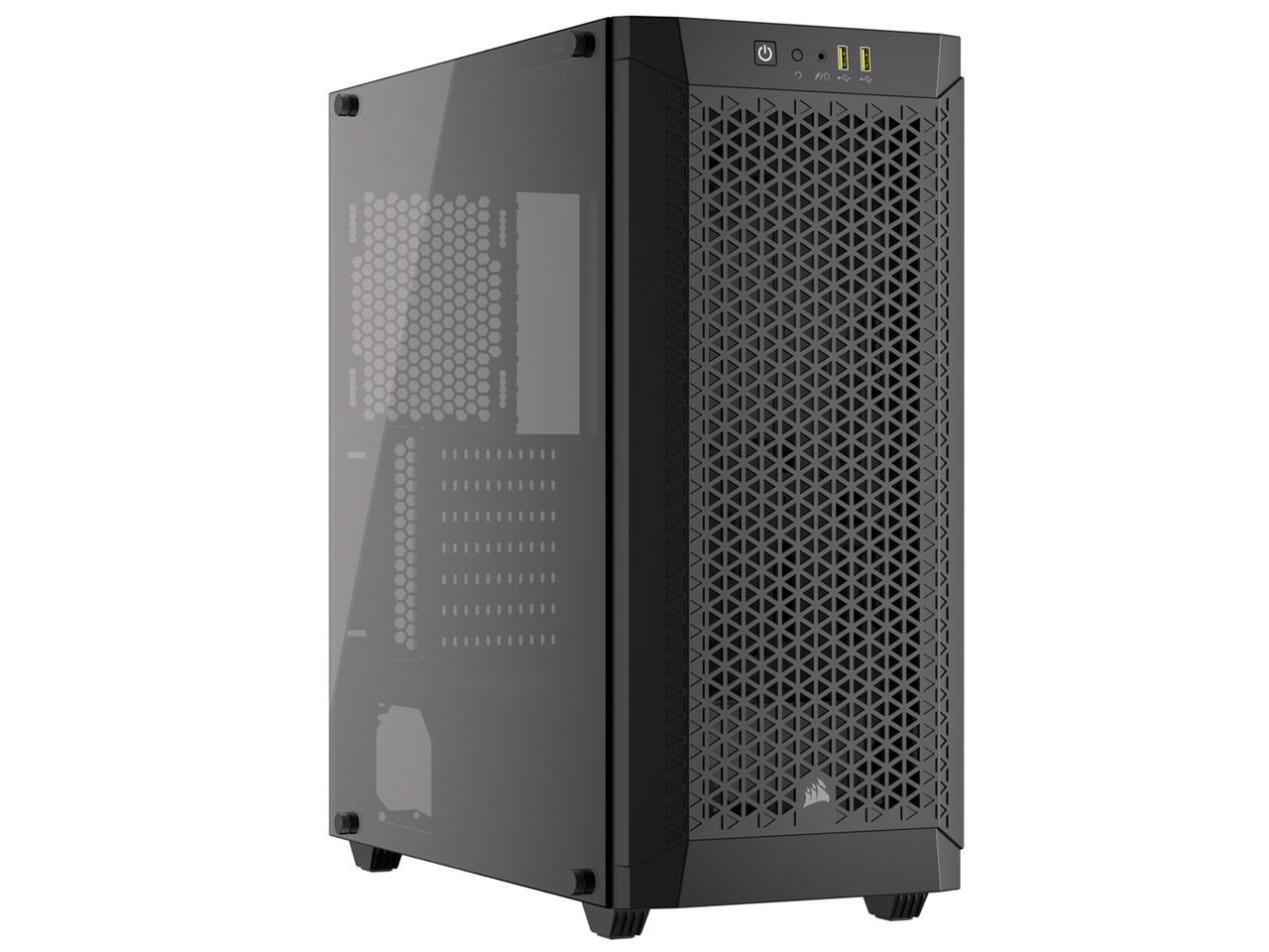 コルセア ミドルタワー型PCケース 480 T Airflow Tempered Glass Mid Tower Black