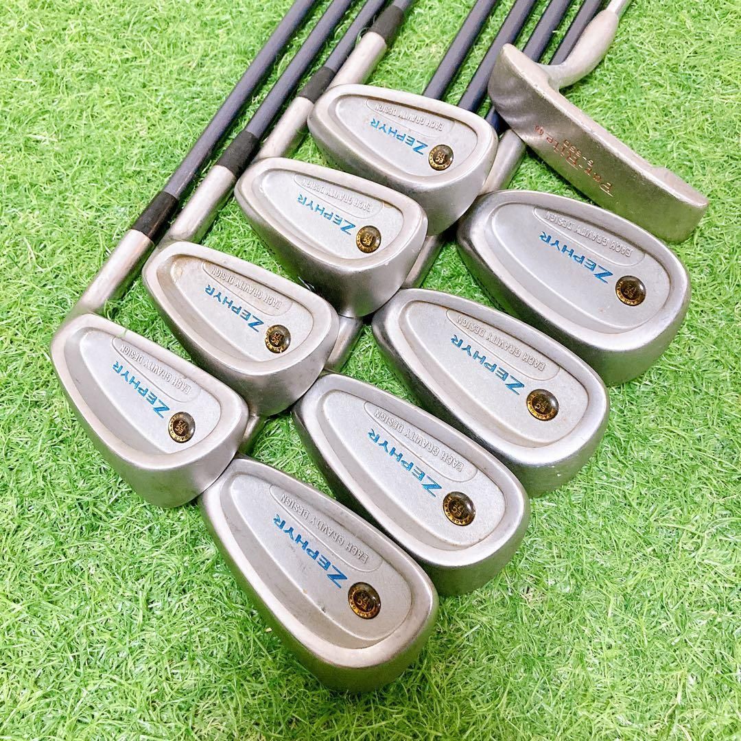 5.ミズノ プーマ 初心者オススメ ゴルフクラブ レディースセット右利き