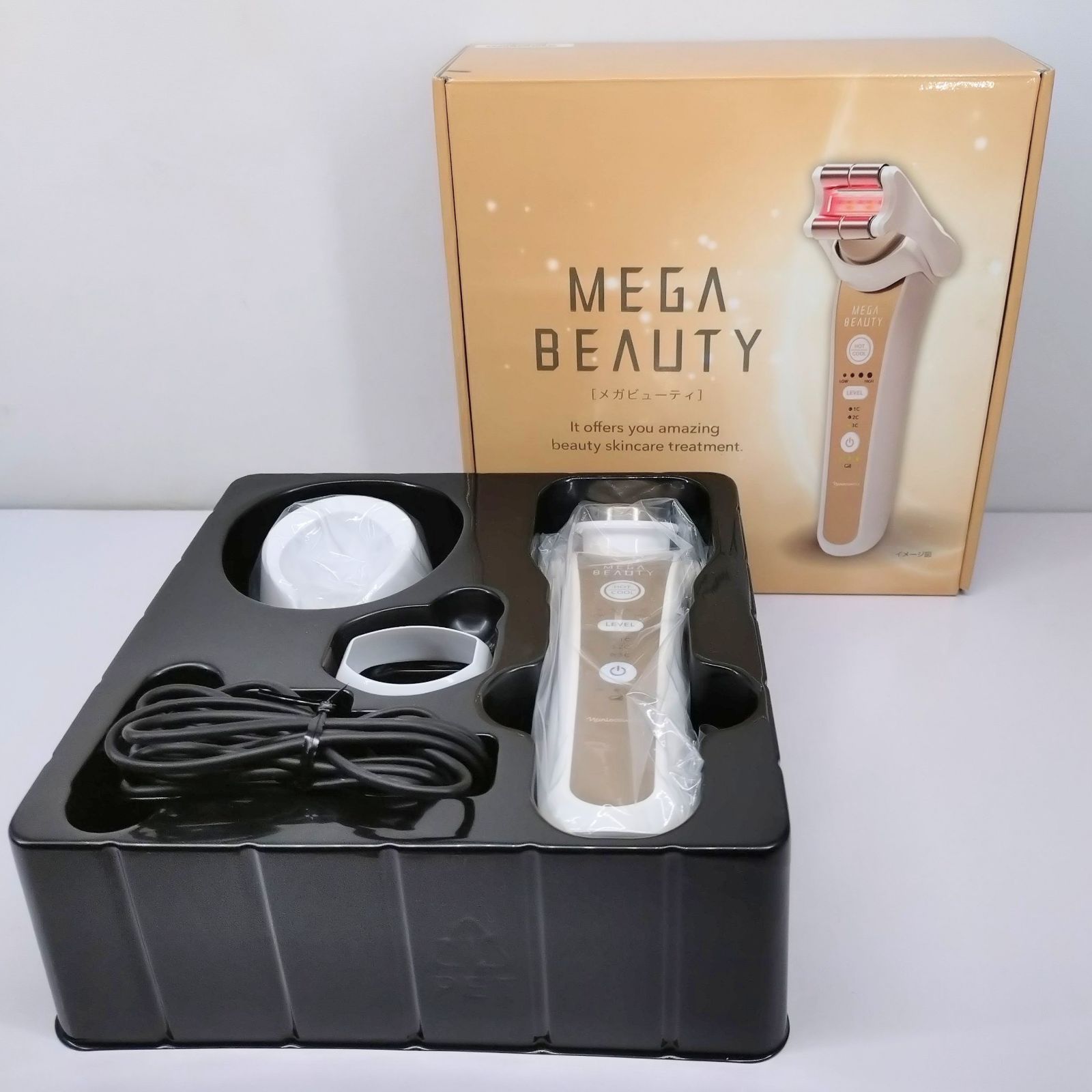 ナリス MEGA BEAUTY メガビューティー 6G75000 美顔器 ナリス MEGA BEAUTY メガビューティ 6G75000 - メルカリ