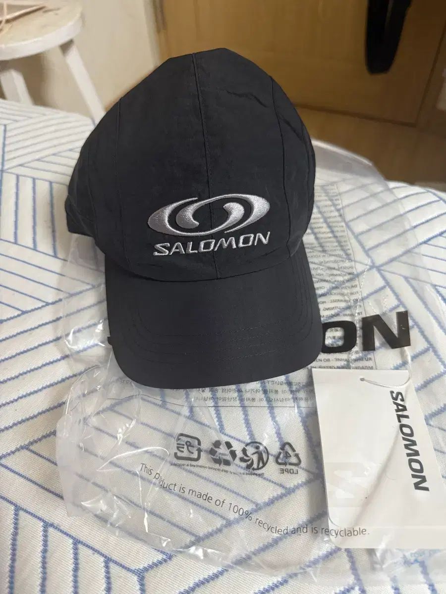 SALOMON リング キャンプ キャップ ブラック