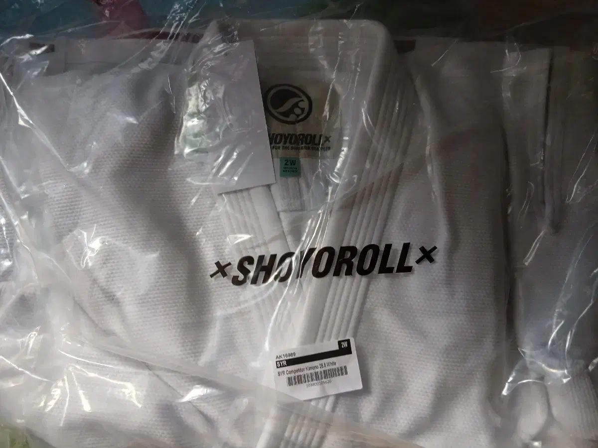 日向 翔陽ロール SYR 白 柔術 Jiu-Jitsu 柔道着 2 W サイズ