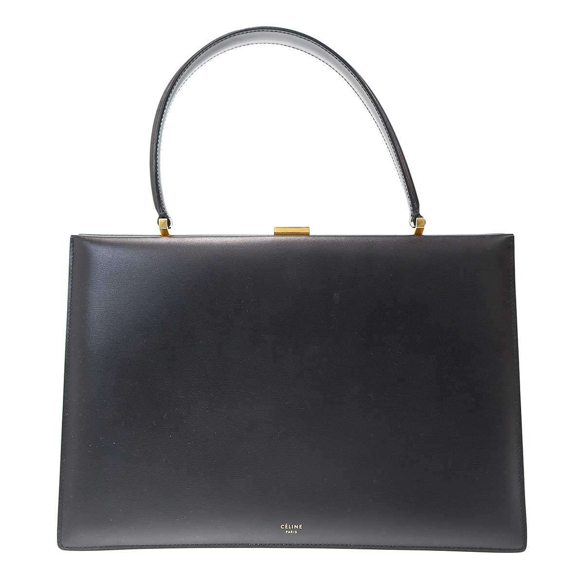 celine カバ フィービー・ファイロ　ブラック　レザートートバッグ 楽天市場】CELINE / セリーヌ | フィービー期 カバファントム レザー