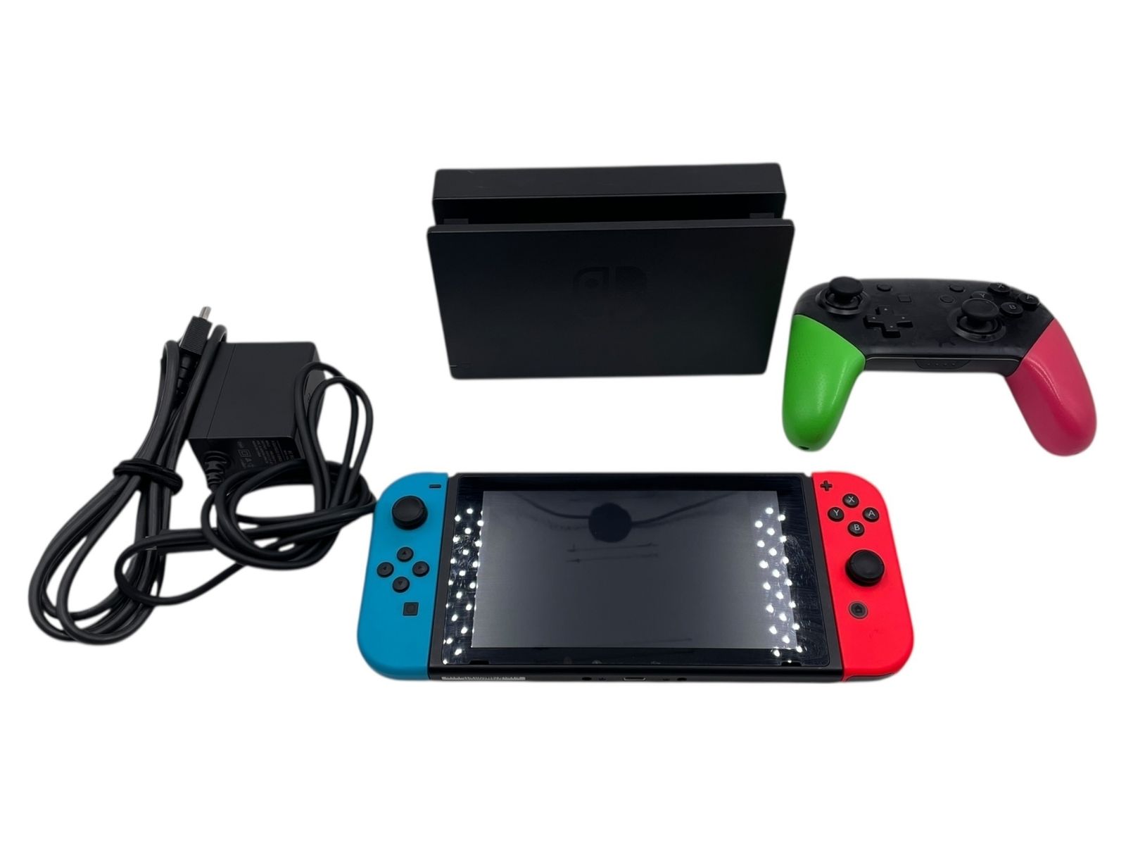Nintendo Switch 本体 HAC-001 Joy-Con 赤 青 ドック HDMI 充電ケーブル コントローラー付き