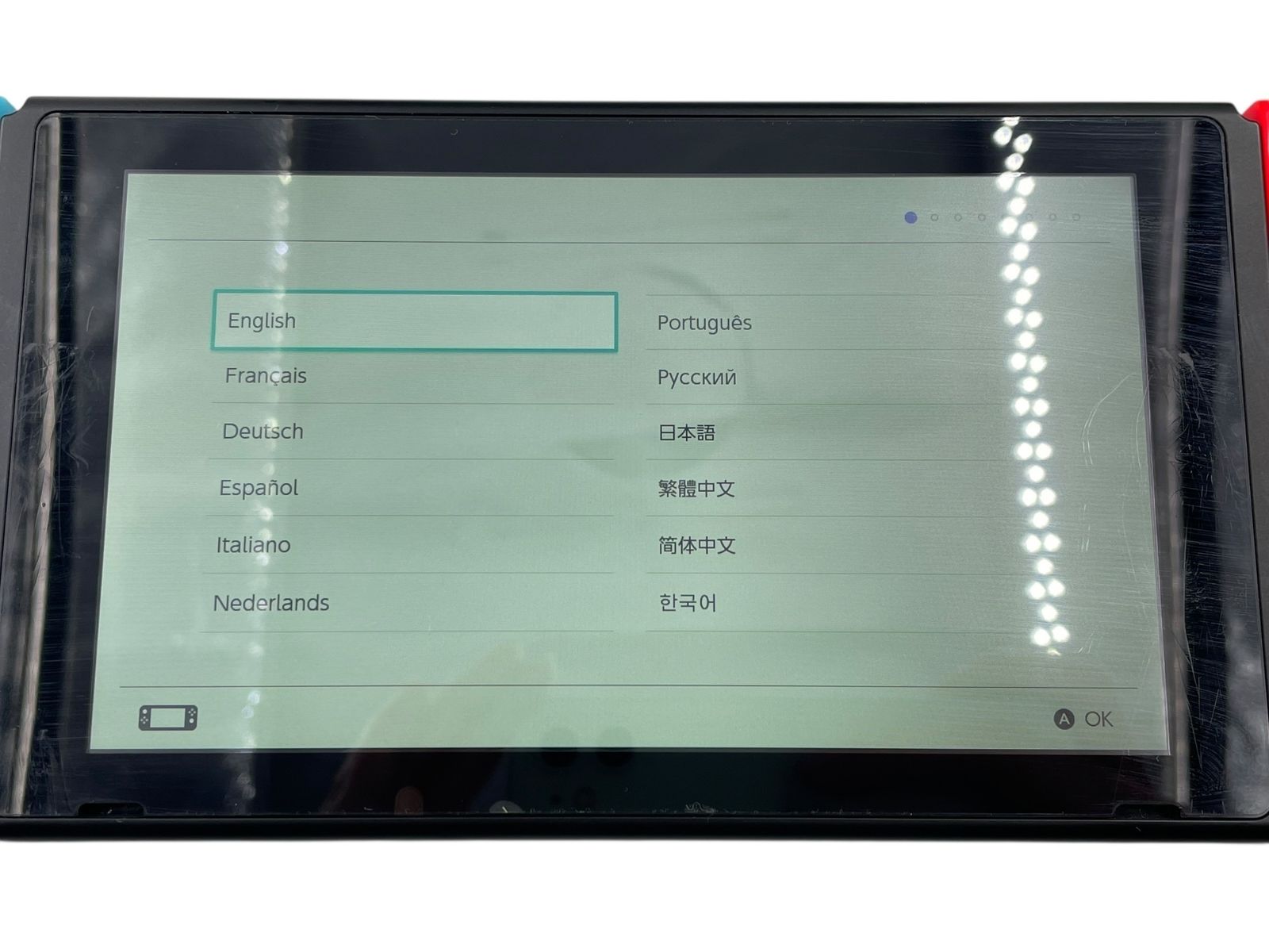 Nintendo Switch 本体 HAC 001 Joy Con 赤 青 ドック HDMI 充電ケーブル コントローラー付き