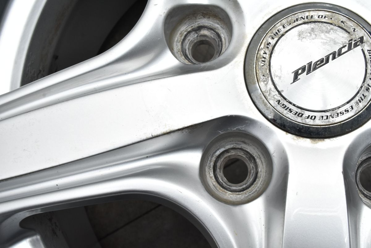  バリ溝 Plencia 15 in 6 J 53 114.3 ブリヂストン ブリザック VRX 3 195|65 R ノア ヴォクシー エスクァイア ステップワゴン プレマシー 15インチ タイヤ ホイールセット