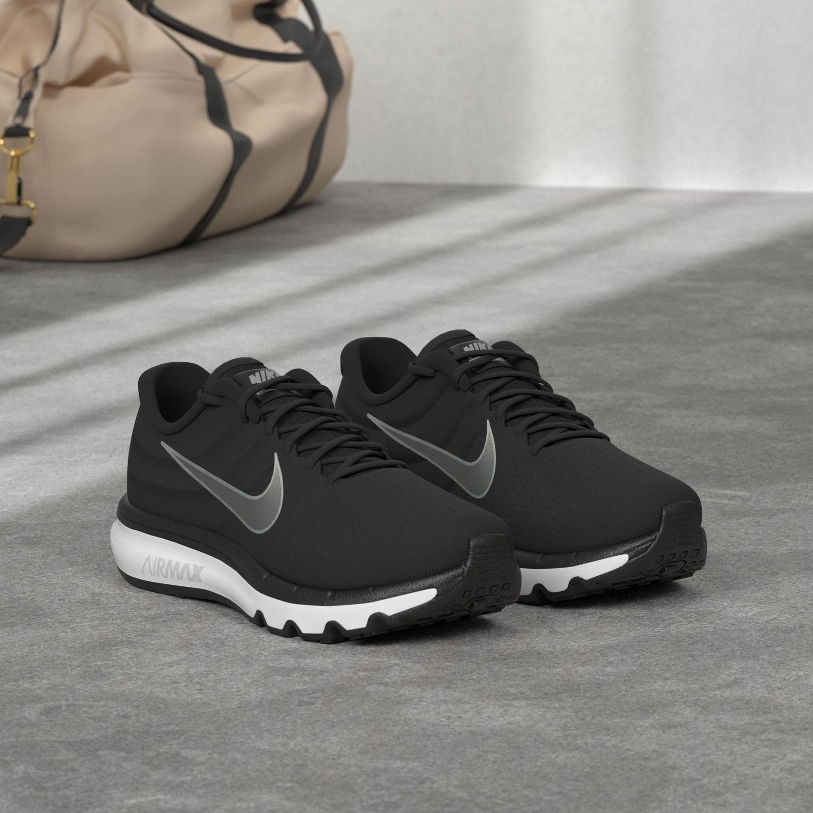 ナイキ スニーカー AIR MAX 2017 849559-001 ブラック|ホワイト|アンスラサイト 27.5 cm