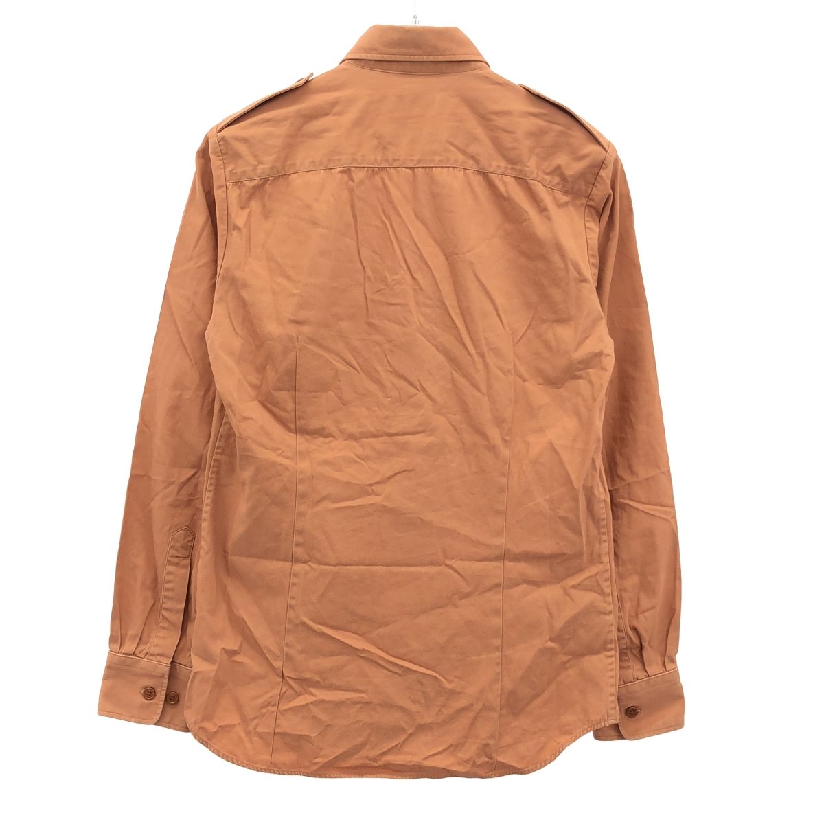 DRIES VAN NOTEN ドリスヴァンノッテン サファリシャツ オレンジ系 46