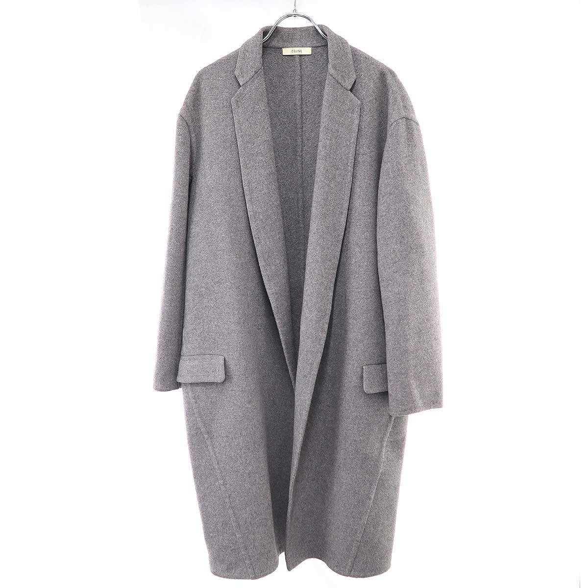 CELINE クロンビー チェスターコート 36 グレー　フィービーファイロ CELINE クロンビー チェスターコート 36 グレー フィービーファイロ