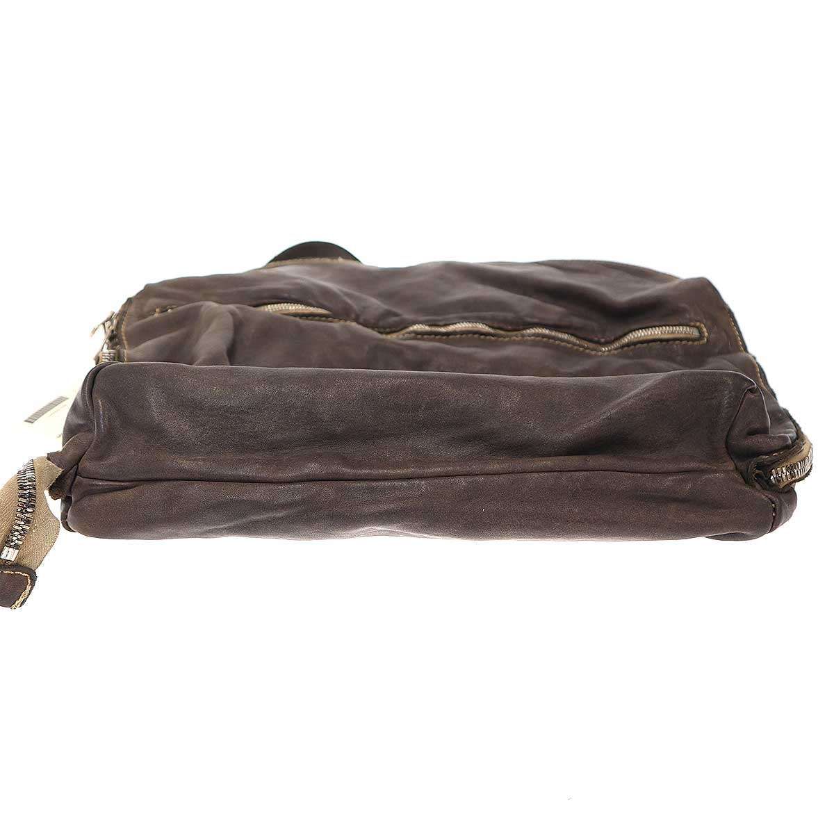 GUIDI グイディ M10 Q08 SOFT HORSE FULL GRAIN MESSENGER BAG ホース