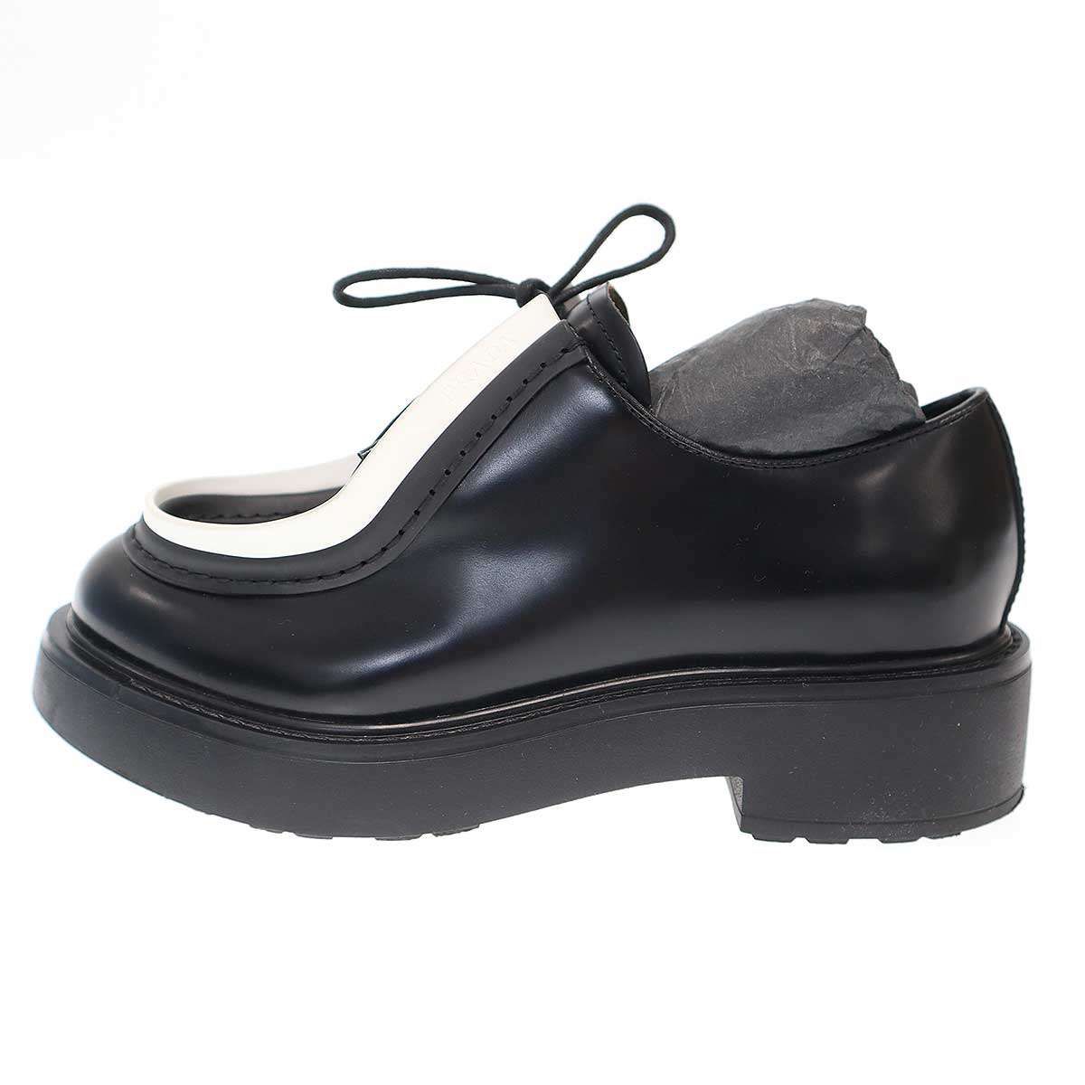 PRADA プラダ Diapason Shoes ダイアパソン レザーシューズ 1E280N 
