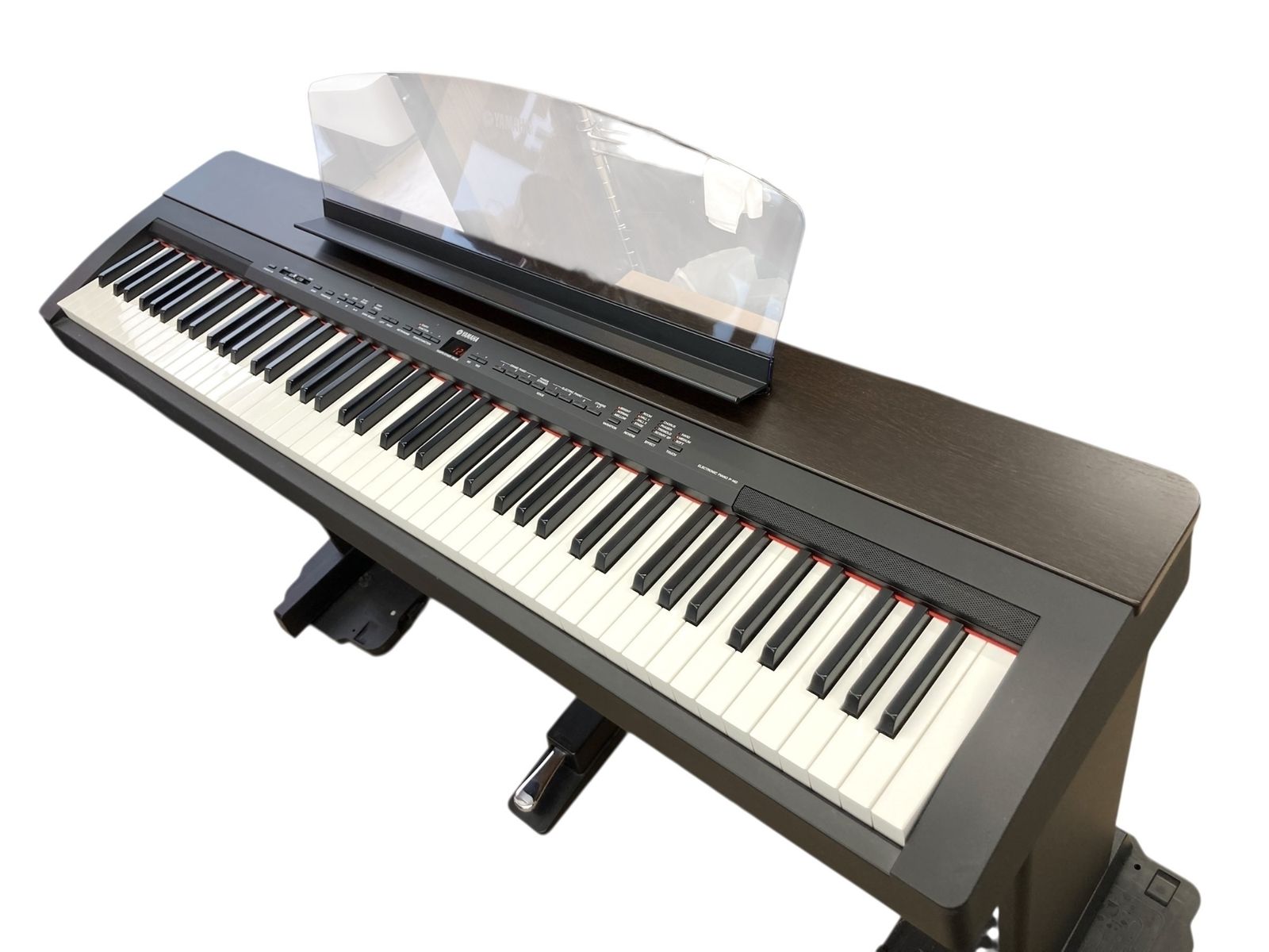□◎YAMAHA P-140 電子ピアノ 88鍵 ブラック 純正ペダル 椅子 AC