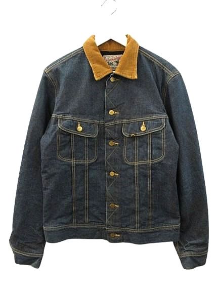 リー LEE STORM RIDER ストームライダー デニム ジャケット LT 0522 裏地ブランケット M インディゴブルー