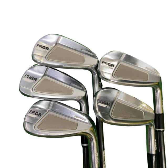 プロギア PRGR 01 6 S アイアンセット IR 特注シャフト フレックスSR メンズ 男性用 右利き 右用 Cランク ゴルフクラブ