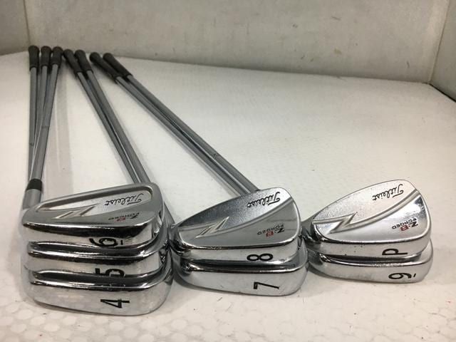 ゴルフクラブ 7本セット タイトリスト Zブレンド フォージドアイアン D|G 4～9.P