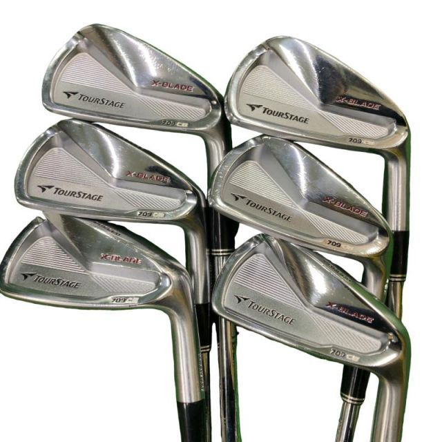 中古】 ブリヂストン TOURSTAGE X-BLADE 709 CB 6S アイアンセット IR