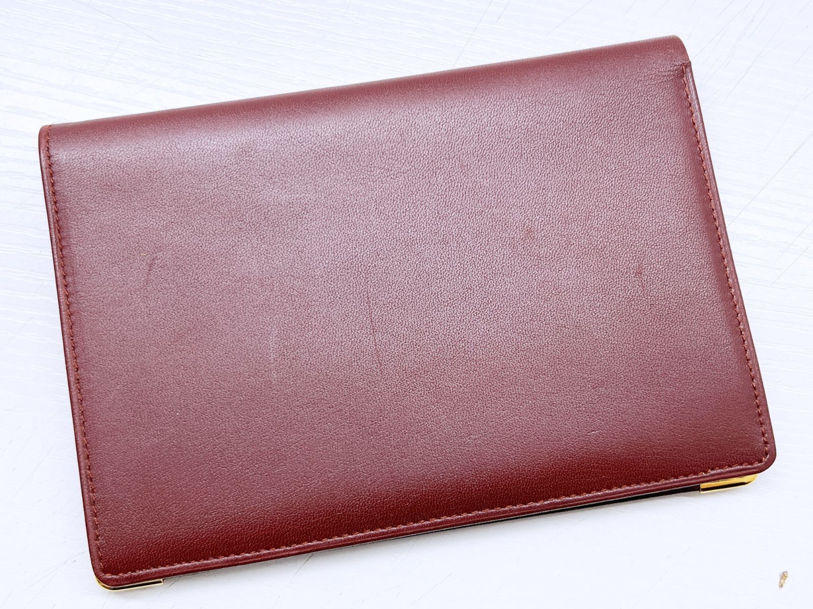 良好品 Cartier カルティエ マスト パスポートケース カードケース